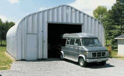 Steel Garage RV Storage