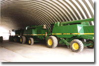 Farm Tractor Combine Equipment Storage Buildings