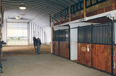 Prefab Steel Horse Stables and Horse Barns