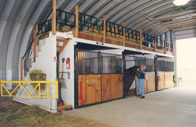 Prefab Steel Horse Stables and Horse Barns