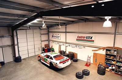 Race Car Hot Rod Garage Kits