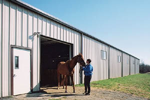 Prefab Steel Horse Stables and Riding Arenas