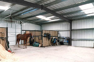 Prefab Steel Horse Stables and Barns