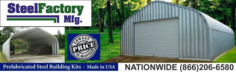 Steel Factory Mfg American Made Steel Structures Metal Buildings Steel Building Kits